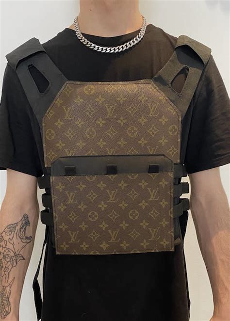 Custom × Louis Vuitton Louis vuitton Bulletproof tactical vest